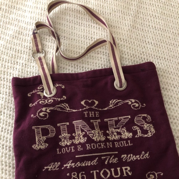 PINK old school Tote - Picture 2 of 3